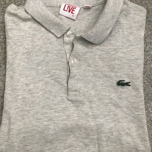 Lacoste Grey Polo Shirt - Mint Condition